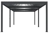 Bioklimatická pergola INTRO DUO 4x4 m Rojaplast (foto 181)