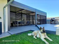 Bioklimatická pergola INTRO DUO 4x4 m Rojaplast (foto 197)