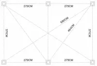 Bioklimatická pergola INTRO DUO 4x4 m Rojaplast (foto 217)