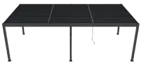Bioklimatická pergola INTRO DUO 4x4 m Rojaplast (foto 230)
