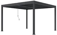Bioklimatická pergola INTRO DUO 4x4 m Rojaplast (foto 280)