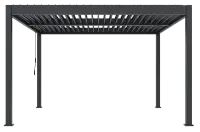 Bioklimatická pergola INTRO DUO 4x4 m Rojaplast (foto 281)