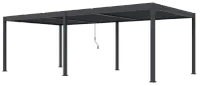 Bioklimatická pergola INTRO DUO 4x4 m Rojaplast (foto 291)