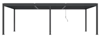 Bioklimatická pergola INTRO DUO 4x4 m Rojaplast (foto 292)