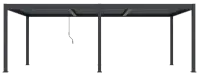 Bioklimatická pergola INTRO DUO 4x4 m Rojaplast (foto 297)