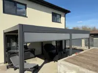 Bioklimatická pergola INTRO DUO 4x4 m Rojaplast (foto 327)