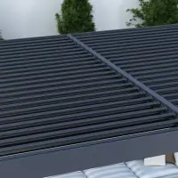 Bioklimatická pergola INTRO DUO 4x4 m Rojaplast (foto 332)