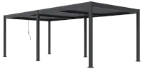 Bioklimatická pergola INTRO DUO 4x4 m Rojaplast (foto 95)