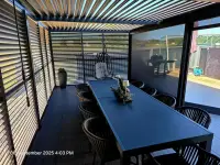 Bioklimatická pergola INTRO DUO 7,2x3,6 m Rojaplast (foto 18)