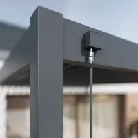 Bioklimatická pergola ke stěně INTRO PLUS 4x3 m Rojaplast (foto 148)