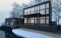 Bioklimatická pergola ke stěně INTRO PLUS 4x3 m Rojaplast (foto 160)
