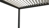 Bioklimatická pergola ke stěně INTRO PLUS 4x3 m Rojaplast (foto 135)