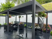 Bioklimatická pergola INTRO PLUS 4x3 m Rojaplast (foto 173)