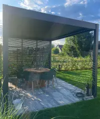 Bioklimatická pergola INTRO PLUS 4x3 m Rojaplast (foto 185)