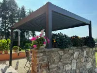 Bioklimatická pergola INTRO PLUS 4x3 m Rojaplast (foto 192)