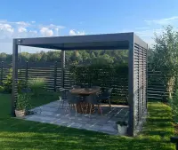 Bioklimatická pergola INTRO PLUS 4x3 m Rojaplast (foto 219)