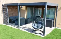Bioklimatická pergola INTRO PLUS 4x3 m Rojaplast (foto 247)