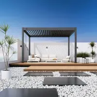 Bioklimatická pergola INTRO PLUS 4x3 m Rojaplast (foto 257)