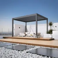 Bioklimatická pergola INTRO PLUS 4x3 m Rojaplast (foto 288)