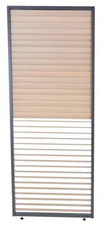 Pergola PANEL LAMELY zastínění fixní horizontální 1 m pro bioklimatickou Rojaplast (foto 149)
