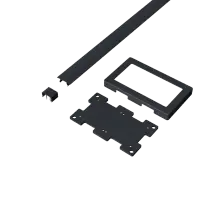 Pergola PANEL LAMELY zastínění fixní horizontální 1 m pro bioklimatickou Rojaplast (foto 279)