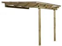 Pergola WEKA Dřevěná zahradní 671 (3x2,5 m) Rojaplast (foto 12)