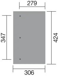 Pergola WEKA Dřevěná zahradní 671 (4,2x3 m) Rojaplast (foto 10)