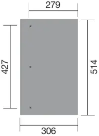 Pergola WEKA Dřevěná zahradní 671 (5,1x3 m) Rojaplast (foto 16)