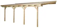 Pergola WEKA Dřevěná zahradní 671 (7x3 m) Rojaplast (foto 3)