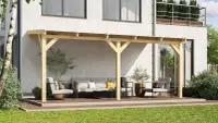 Pergola WEKA Dřevěná zahradní 672 (5,4x2,7 m) Rojaplast (foto 8)