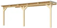 Pergola WEKA Dřevěná zahradní 672 (5,4x2,7 m) Rojaplast (foto 12)