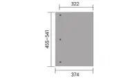 Pergola WEKA Dřevěná zahradní 672 (5,4x3,7 m) Rojaplast (foto 12)