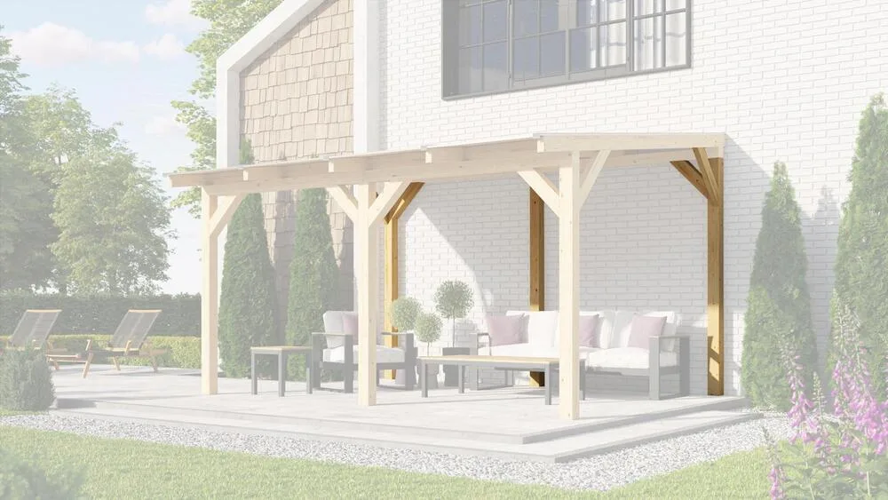 Pergola WEKA Přídavné nohy pro 672 vel. 3-4 Rojaplast (foto 7)
