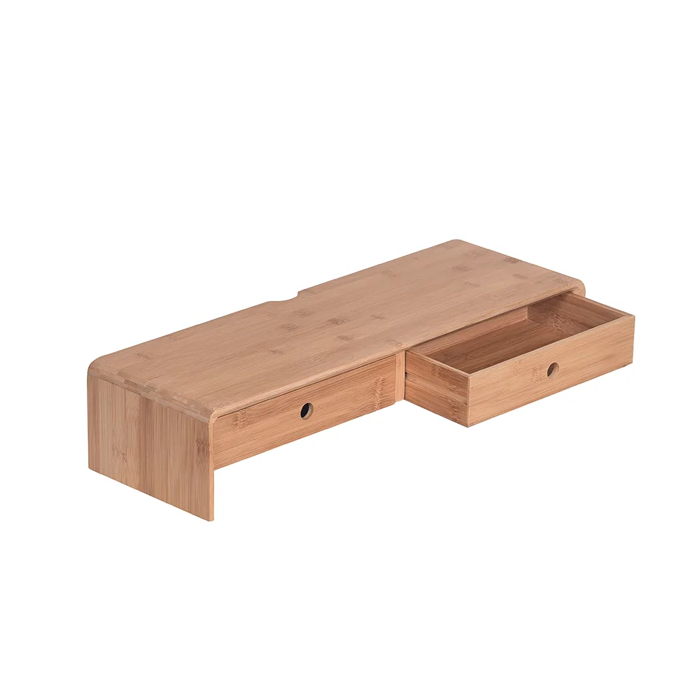 Podstavec pod monitor, bambus, přírodní, ELARO TYP 2 Kondela