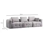 Pohovka trojmístná AMARIS 3 Seater ASIRGROUP (foto 37)