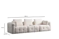 Pohovka trojmístná AMARIS 3 Seater ASIRGROUP (foto 74)