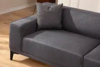 Pohovka trojmístná PETRA 3 -Anthracite ASIRGROUP (foto 2)