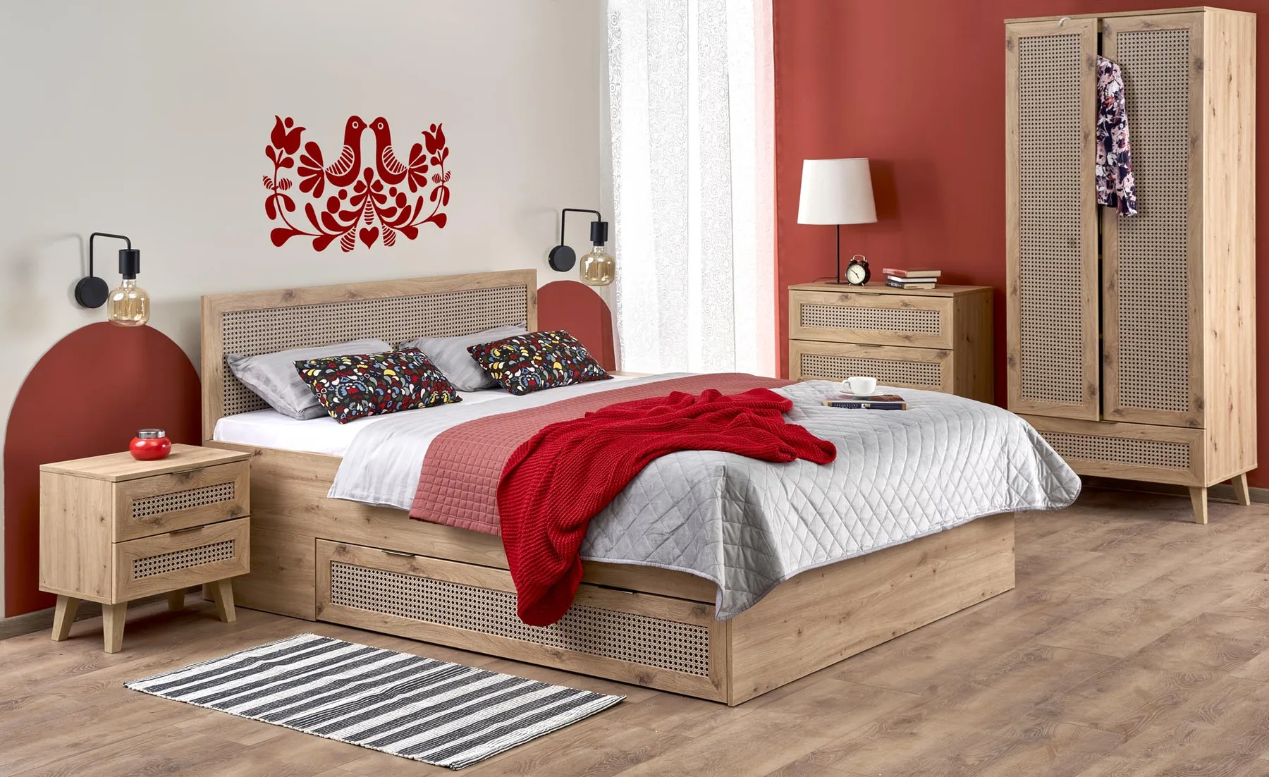 Postel BORNEO 160 cm Halmar