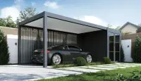 Přístřešek PRESTIGE Hliníkový na auto 5,3x3 m Rojaplast (foto 51)