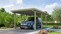 Přístřešek WEKA Dřevěný na auto 617 (3x5 m) Rojaplast (foto 13)