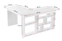 Psací stůl VESPER ASIRGROUP (foto 480)