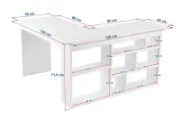 Psací stůl VESPER ASIRGROUP (foto 566)