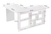 Psací stůl VESPER ASIRGROUP (foto 718)