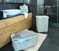 RATTAN STYLE koš na čisté prádlo Rojaplast (foto 27)