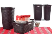 RATTAN STYLE koš na čisté prádlo Rojaplast (foto 30)