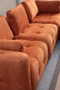 Rohová pohovka AMARIS 3 Seater With Pouffe ASIRGROUP (foto 17)