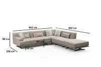 Rohová pohovka BENTLEY ASIRGROUP (foto 22)
