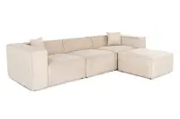 Rohová pohovka LORA (L1-O1-1R-POUFFE ) ASIRGROUP (foto 4)