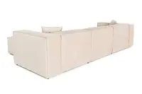 Rohová pohovka LORA (L1-O1-1R-POUFFE ) ASIRGROUP (foto 7)