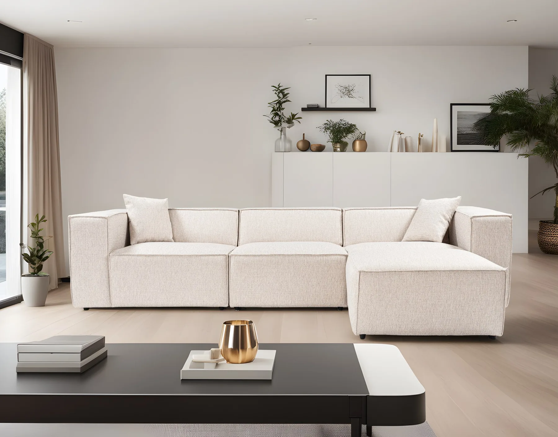 Rohová pohovka LORA (L1-O1-1R-POUFFE ) ASIRGROUP (foto 69)